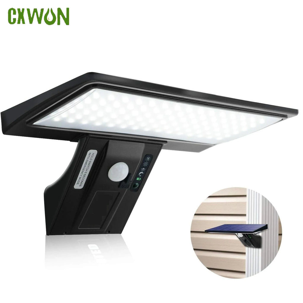 Solar Energy Garden Wall Light Indoor Waterproof Outdoor Lamp Sunlight Powered Lighting for Yard Zpaxo