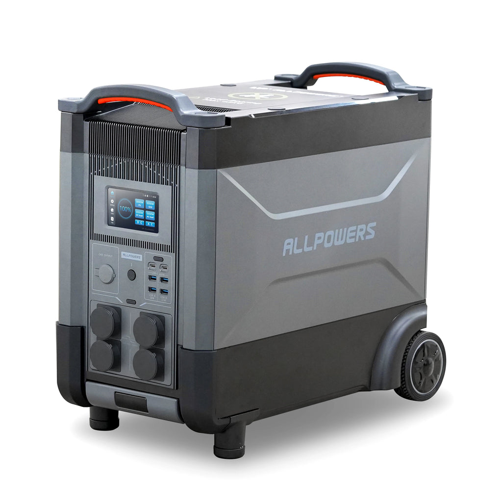 ALLPOWERS R4000 Portable Power Station LiFePO4 Battery 3456Wh Solar Zpaxo 3456Wh 4000W Poland AU