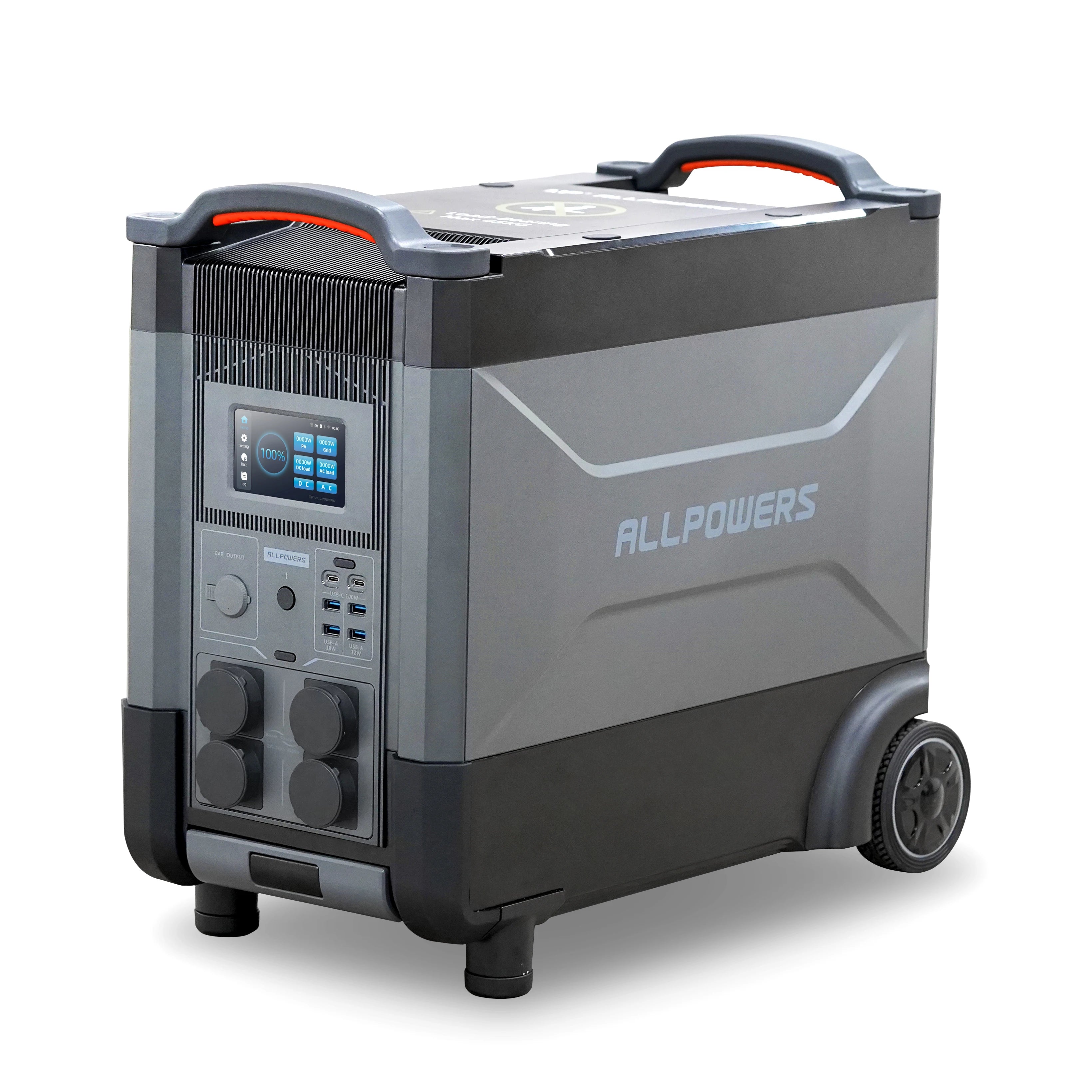 ALLPOWERS R4000 Portable Power Station LiFePO4 Battery 3456Wh Solar Zpaxo 3456Wh 4000W Poland AU