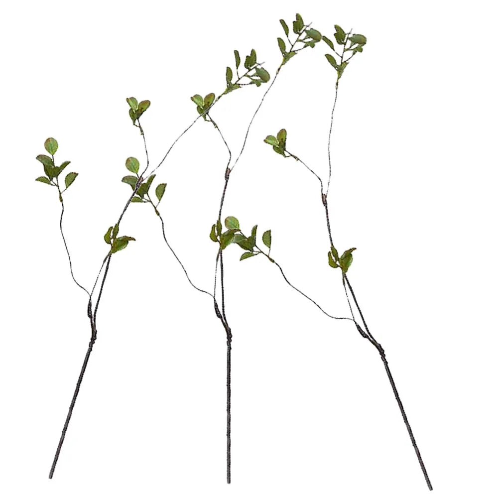Artificial Leaf Branch Realistic Plastic Simulation Leaves Stems
