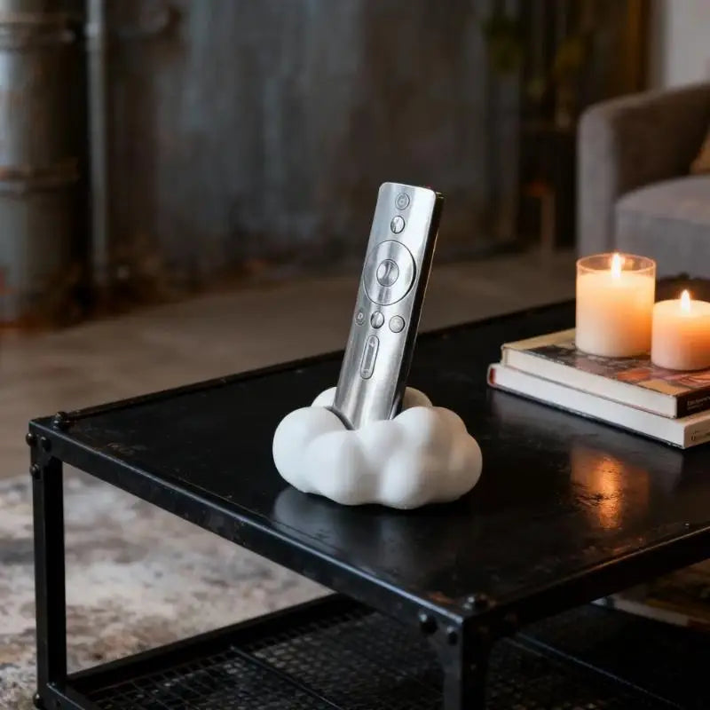 3D Cloud-shaped Remote Control Holder Cute Desktop Organizer Stand TV