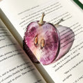 Fruit-shaped Acrylic Bookmark Grap Fig Design Semi-transparent Cute