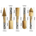 Multi-size Countersink Bits Hole Opener Chamfer Drill Bit Hex Shank Zpaxo A2
