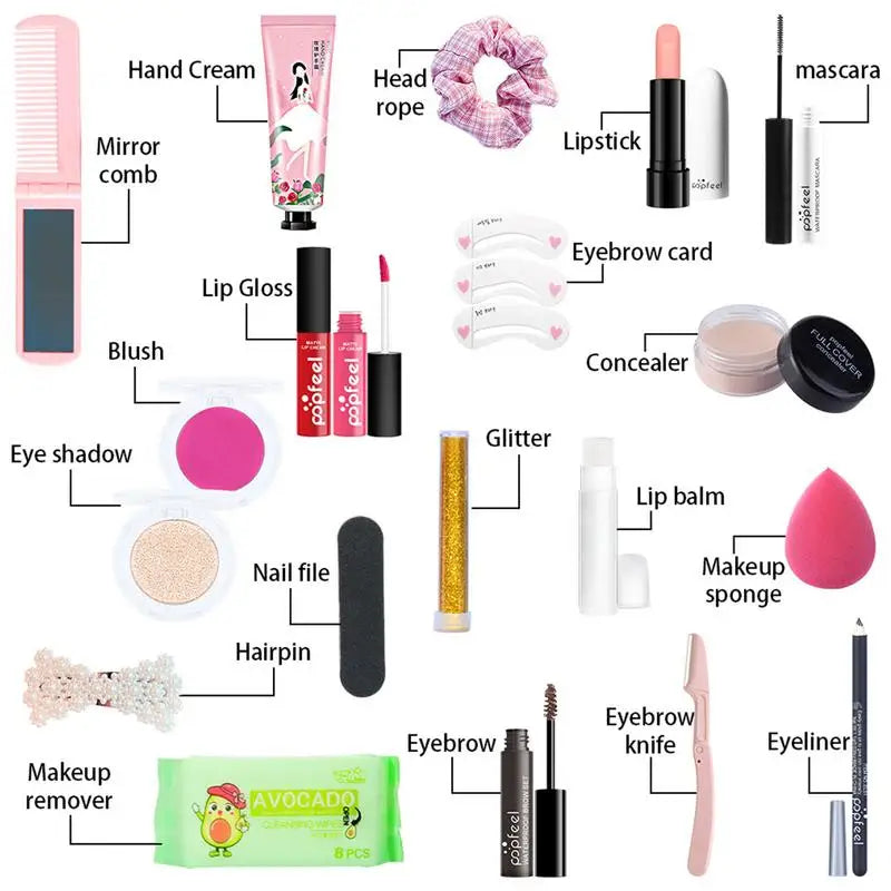 Christmas Advent Calendar Makeup Set – Lipstick, Eyeshadow & More Makeup Advent Calendar Zpaxo