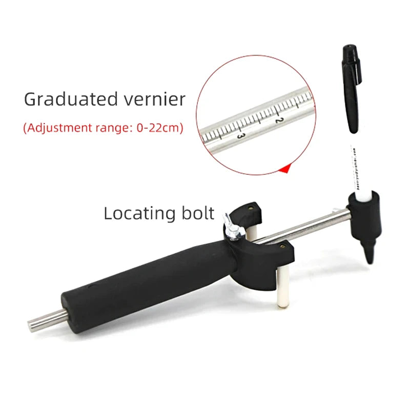 Car Wheel Arch Parallel Scriber – Auto Sheet Metal Marking Tool