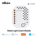 Matter Light Switch Module 2Gang Relay 220V With Neutral Works With Tuya Smart Life Homekit Smartthings Alexa Home Automation Zpaxo 1pcs China Mainland