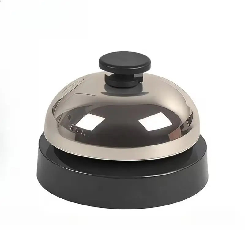 1pcs Push-to-Talk Metal Chime with Clapper – Handheld Bell for Pet Training, Classroom, Parties & Microphones Zpaxo