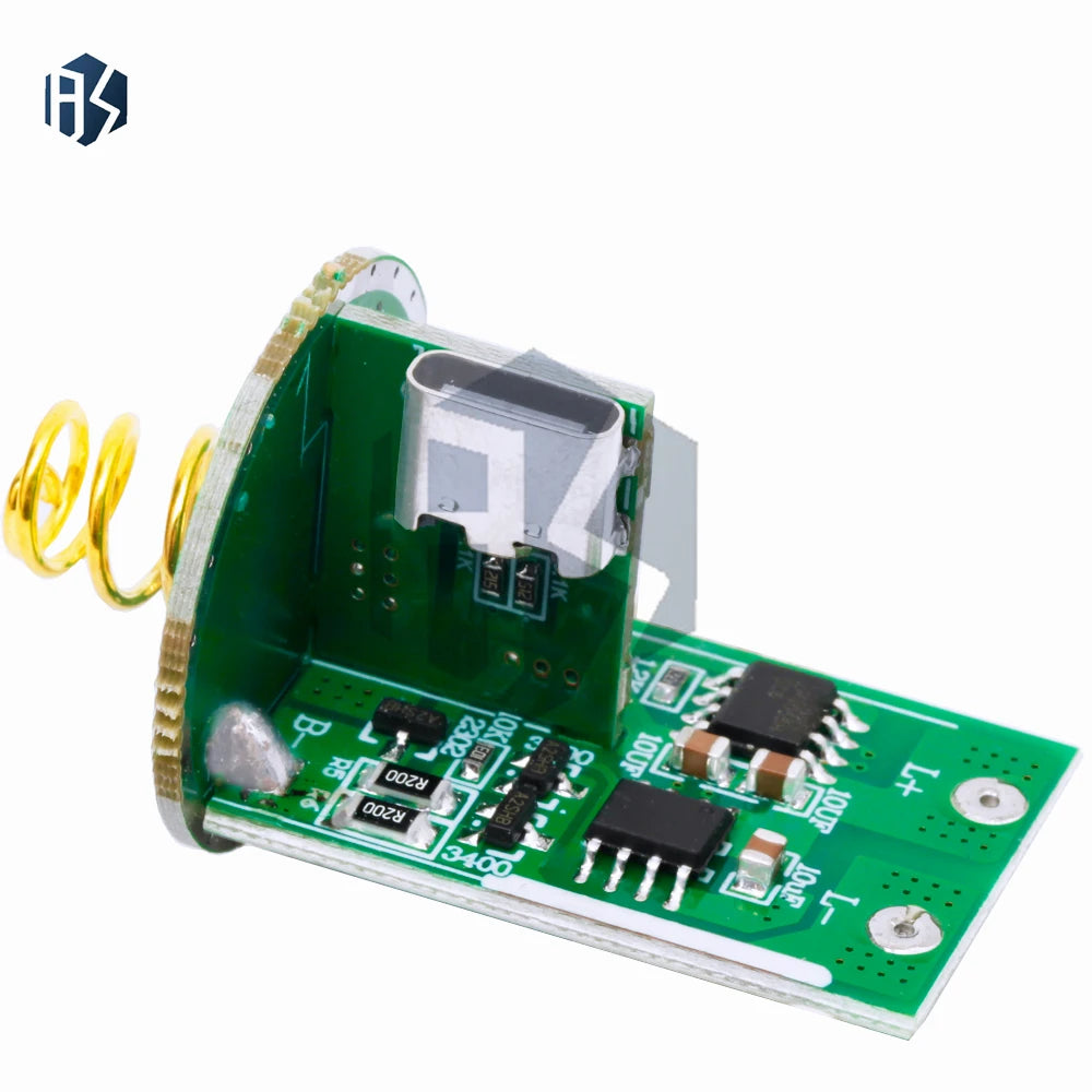 DIY Adjustable Brightness Flashlight Control Board Charging Zpaxo