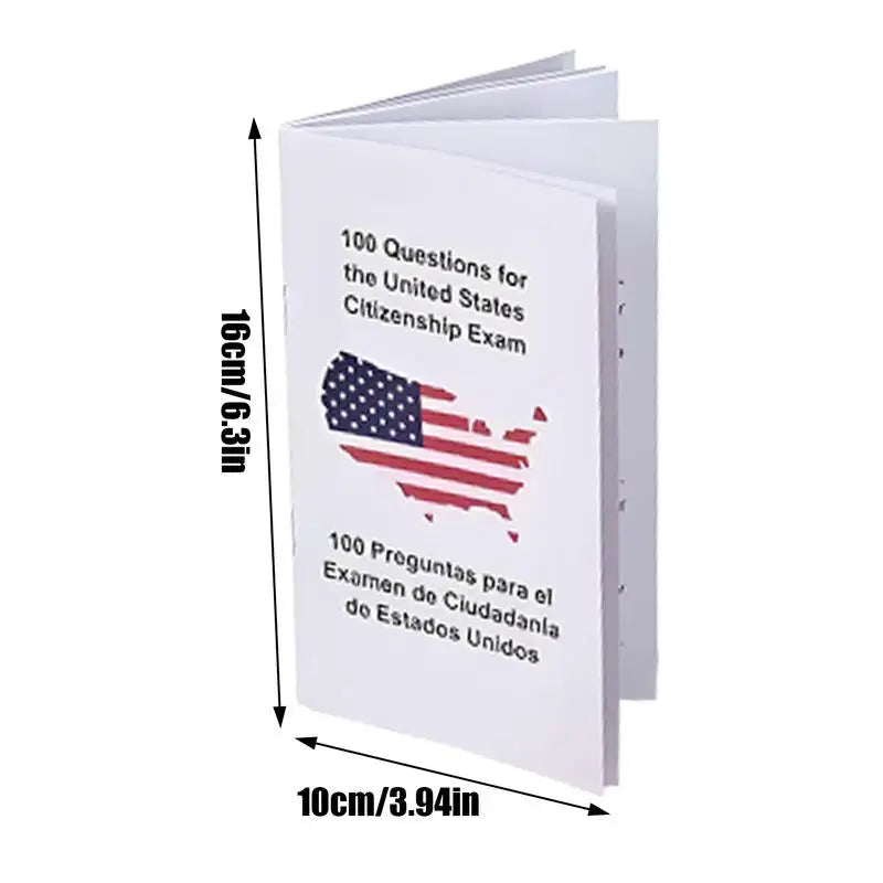 US Citizen Test Flash Cards 2025 Citizenship Exam 2025 Guide Card Bilingual Flashcard Set With 100 Questions And Answers English Zpaxo
