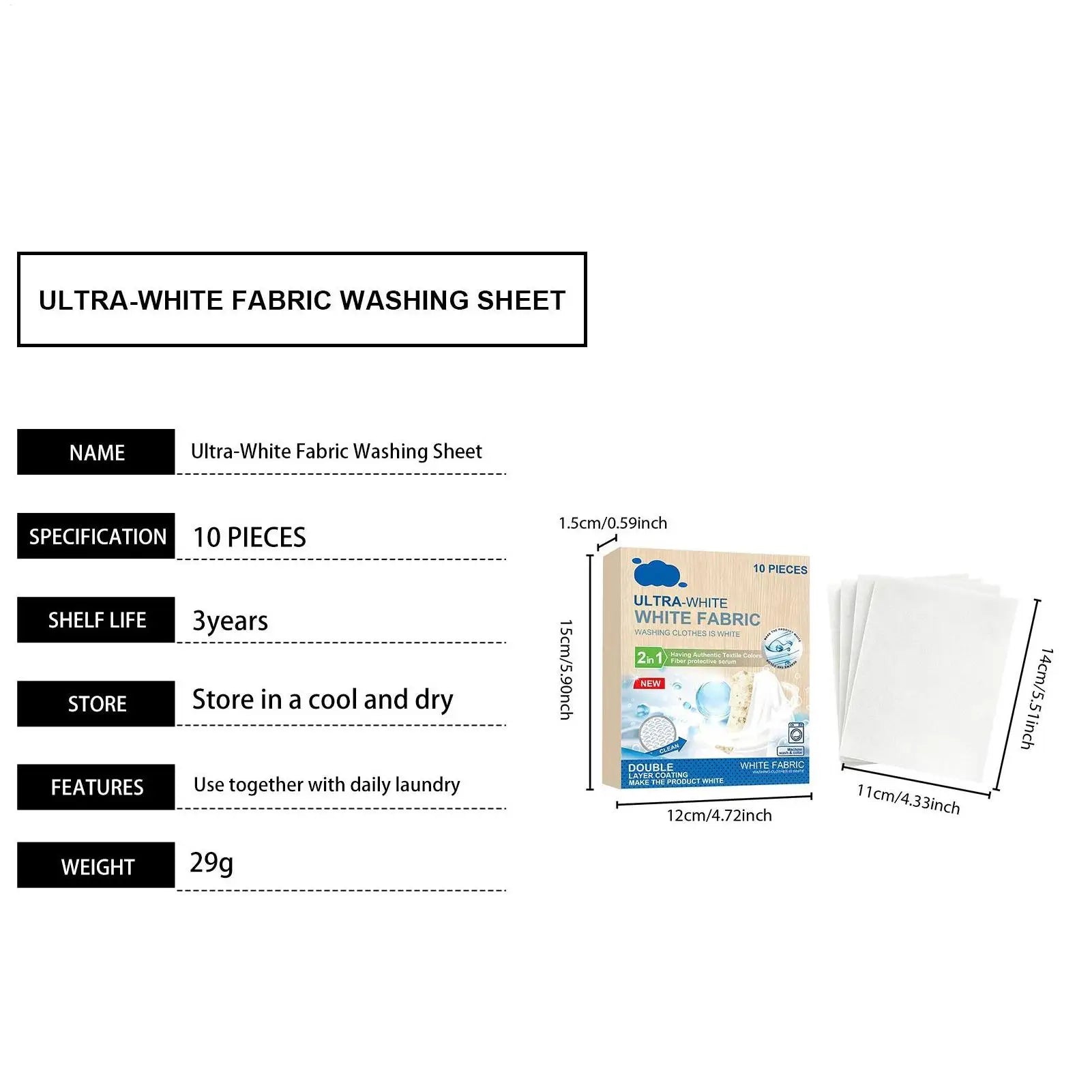Dye Clothes 10 Sheets White Dyeing Tablet Textiles Adults Women Men