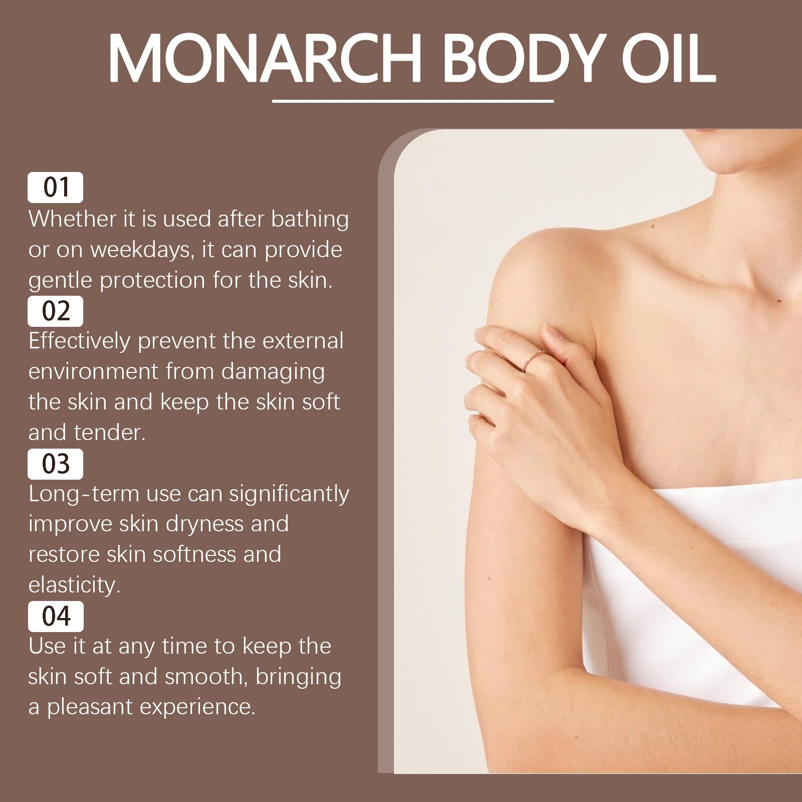 Body Moisturizing Care Cream/Oil Moisturizing the Whole Body and Caring for the Body's Delicate and Smooth Skin Body Cream/Oil Zpaxo