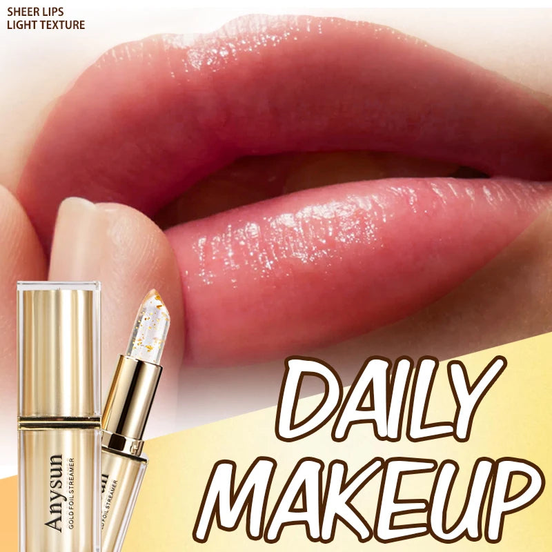 Warm Changing Lip Gloss Long-lasting Moisturizing Easy Apply Natural Zpaxo