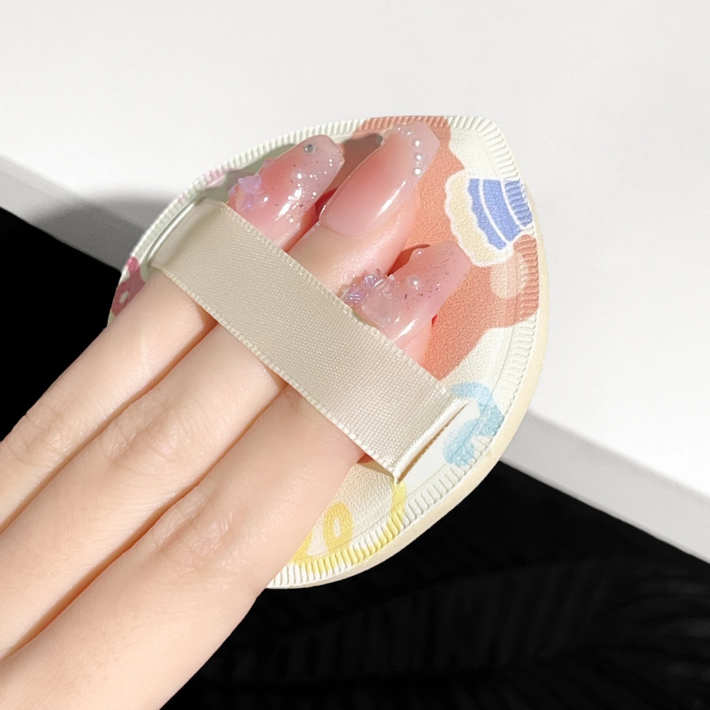 Dry Wet Dual-purpose Makeup Cream Puff Sponge Cute Korean-style Zpaxo