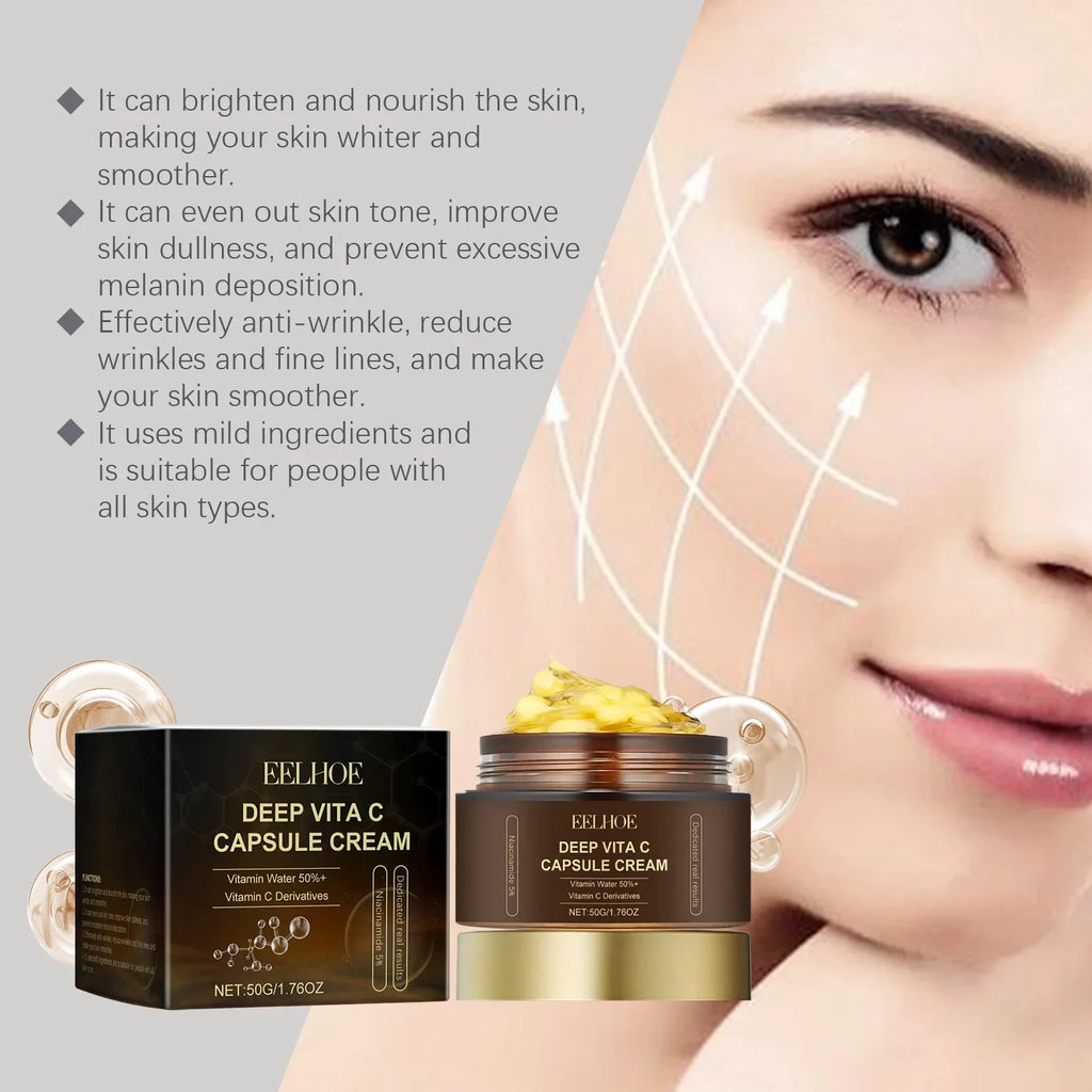 EELHOE Vitamin C Face Cream – Brightening & Dark Spot Corrector Brightening Face Cream Zpaxo