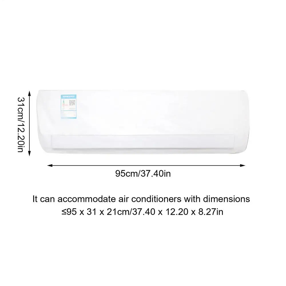 Indoor Air Conditioner Cover All-inclusive Wall Dust Wear-resistant Zpaxo L