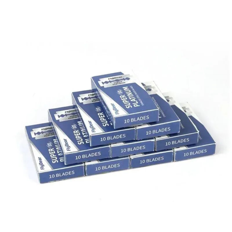 Double Edge Safety Razor Blades – 10–60 Pack | Stainless Steel