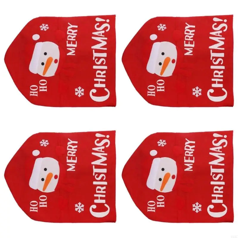 Christmas Chair Cover Airy Seasonal Home Adornment Zpaxo