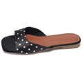 2026 Summer Fashion Women Open Toe Polka Dot Slippers Slip Ladies