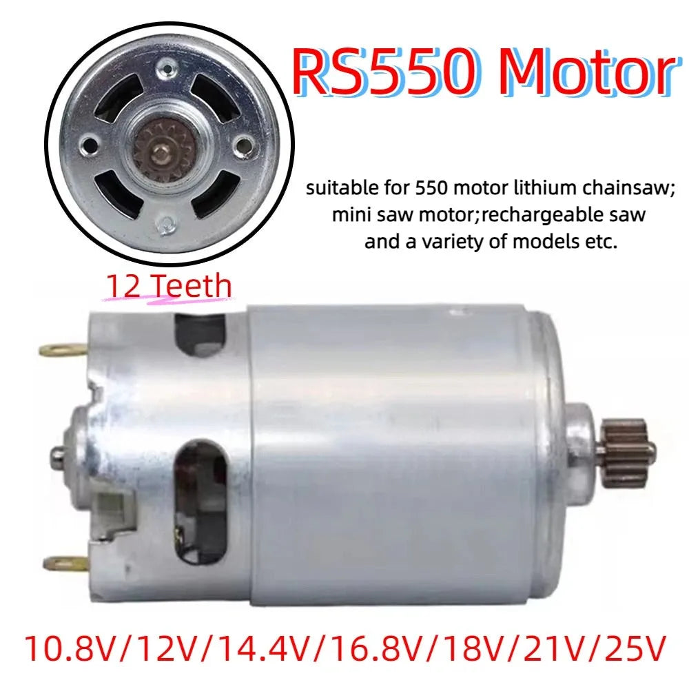10 8V 12V 14 4V 16 18V 25V RS550 Motor Cordless Metal Power Tool Zpaxo