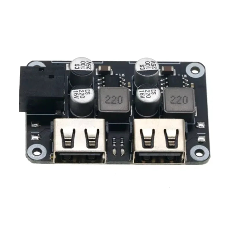Dual USB fast charging voltage reduction module 6-30V12V24V to QC3.0 HWFCP car phone charging Zpaxo