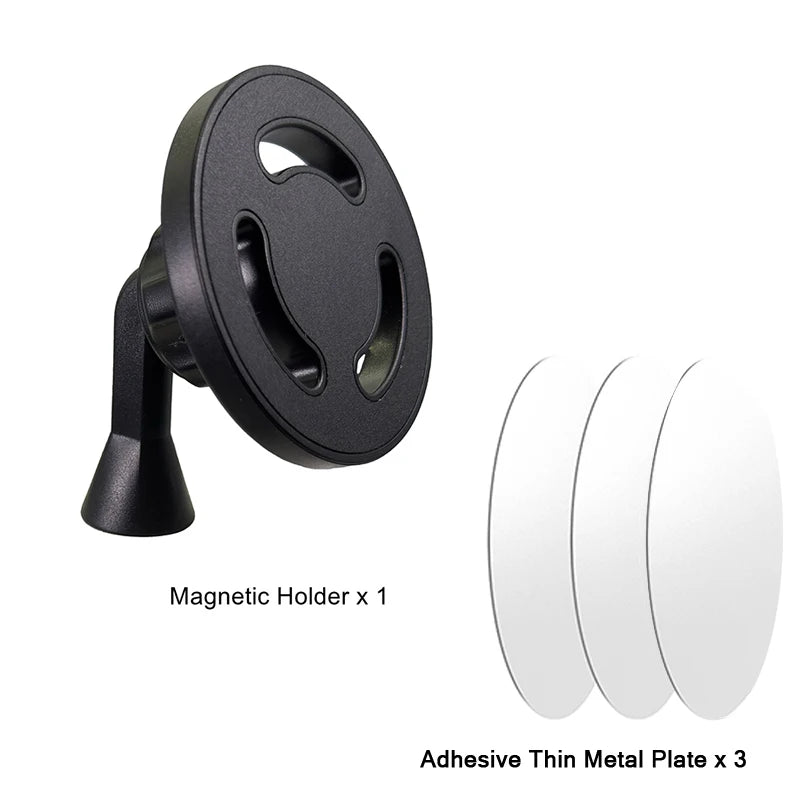 Magnetic Tripods Holder Phone Tripod Mount Adapter With 1/4 Screw Hole Magnetic Tripods Accessory 360 Rotation For Apple Magsafe Zpaxo Magnetic Holder