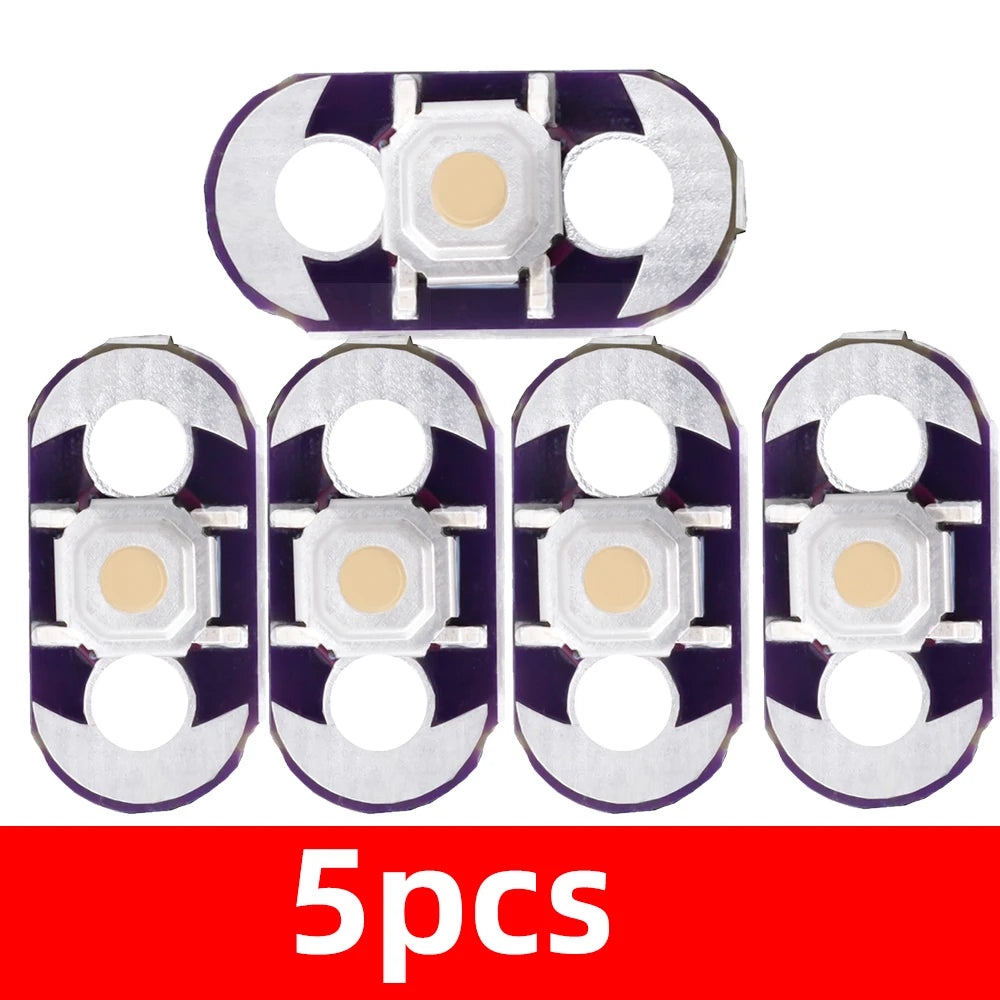 Lilypad Button Connect Sensor Board Module Arduino Power DIY Zpaxo 5pcs