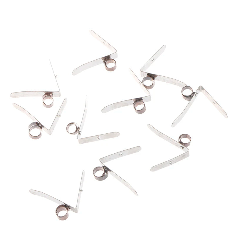 Carbon Brush Holder Dia Constant Force Spring Clip Assemblies 8x10mm