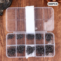 Silver Round Fishhook Sharp Strong 3 12 Jig Barbed Pesca Sea Fishing Zpaxo 300pcs