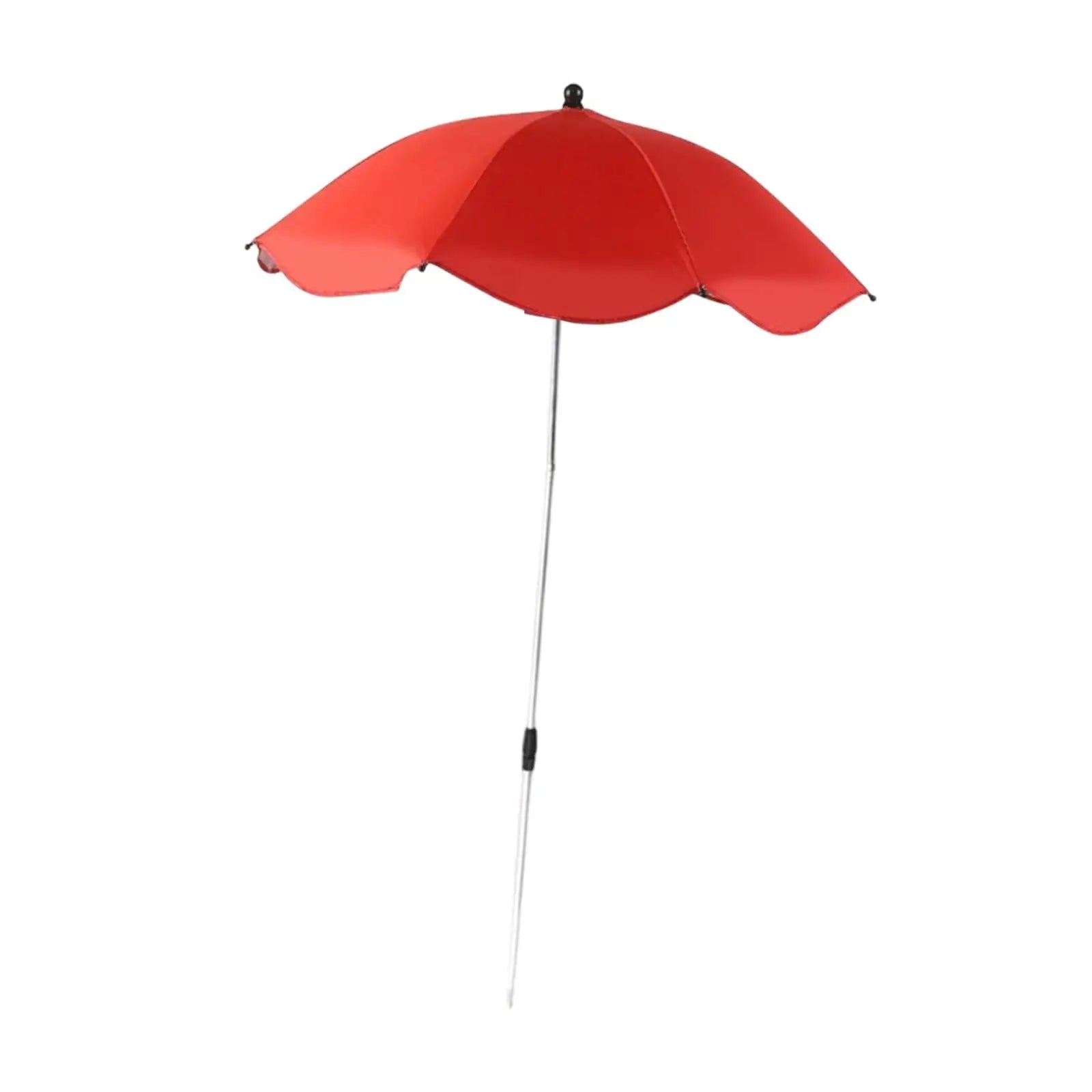 Plant Umbrella Easy Installation Multipurpose Reusable Decor Lightweight Zpaxo Red