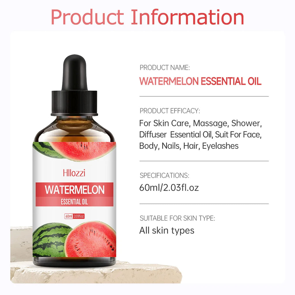 Watermelon Essential Oil Fruit Aromatherapy Humidifier Diffuser Zpaxo