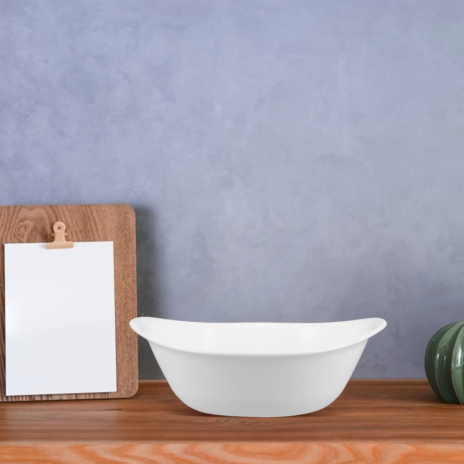 Premium Ingots Shaped Acrylic Wash Basin Portable Compact Face