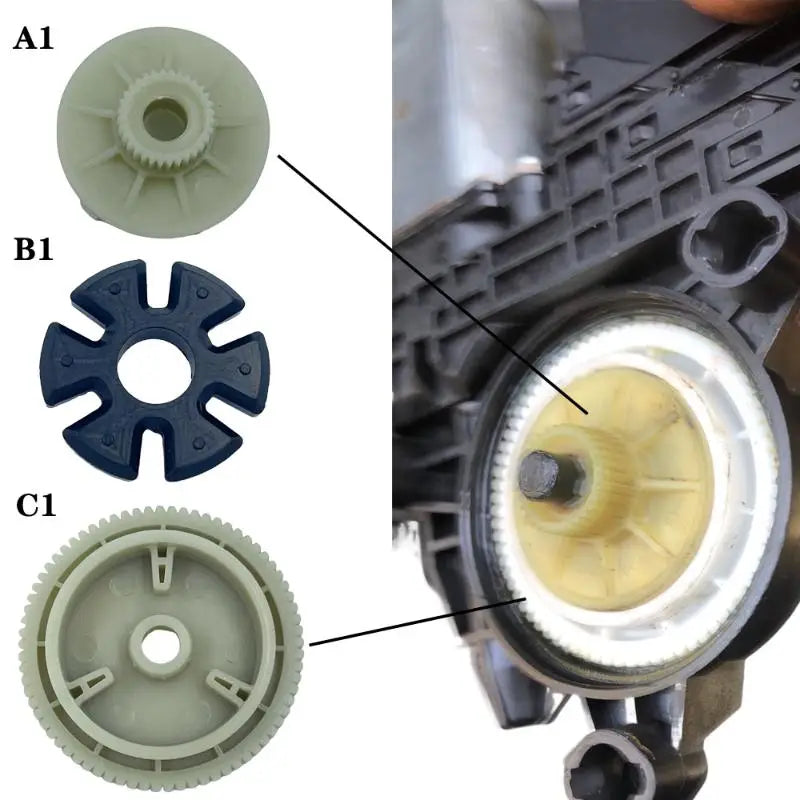 VW Touareg Passat Magotan Window Lifter Motor Gear Rubber Pad