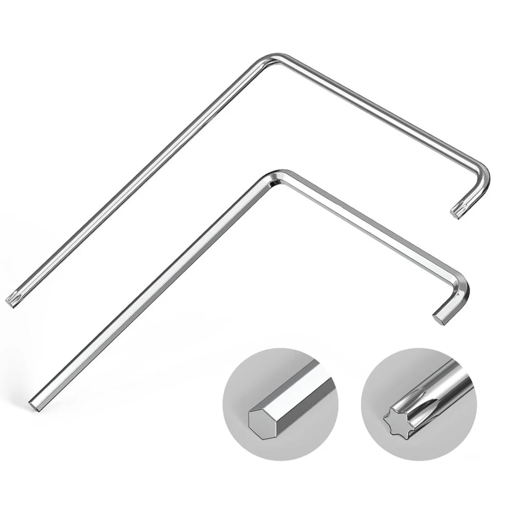 Curved Inside Hexagonal Wrench Bicycle Adjustment Wear Resist Precise
