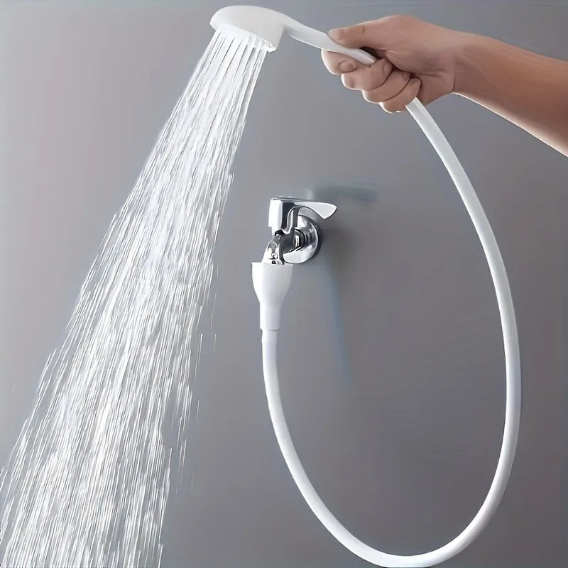 360 Portable Faucet Shower Head Handheld Extender Long Hose