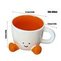 Foot Shape Coffee Mug Creative Ceramic Cup Feet Household Water Milk