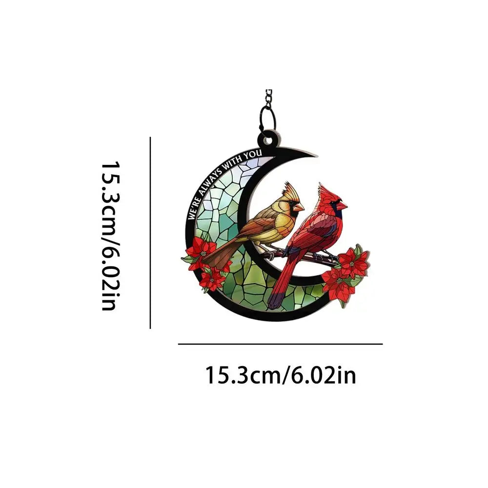 Bird Suncatcher Window Acrylic 2d Flat Pendant Sun Catcher Home