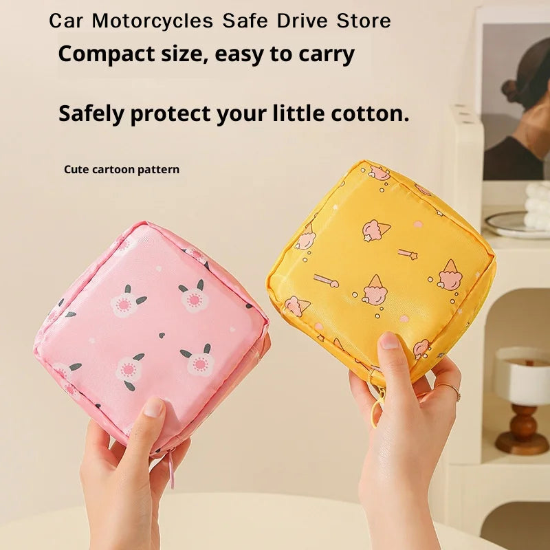 CMWomen Sanitary Napkin Tampon Storage Bag Portable Waterproof