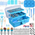 Complete Cake Decorating Organizer Storage Case Stainless Steel Zpaxo Default Title