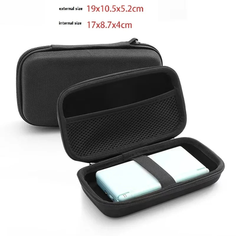 Hard Drive Case Power Bank Portable Charger Capacity 10000mAh Zpaxo GH1305black