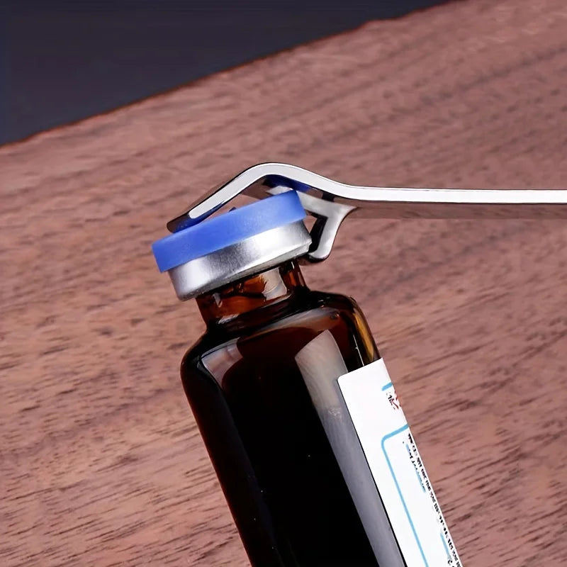 Stainless Steel Ampule & Vial Opener – Portable Medical Tool Medical Vial Opener Zpaxo
