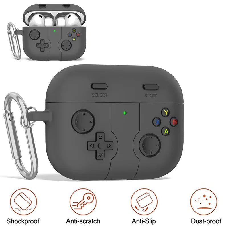 Headphone Protection Case Apple Airpods 3 4 Cute Cartoon Gamepad Zpaxo