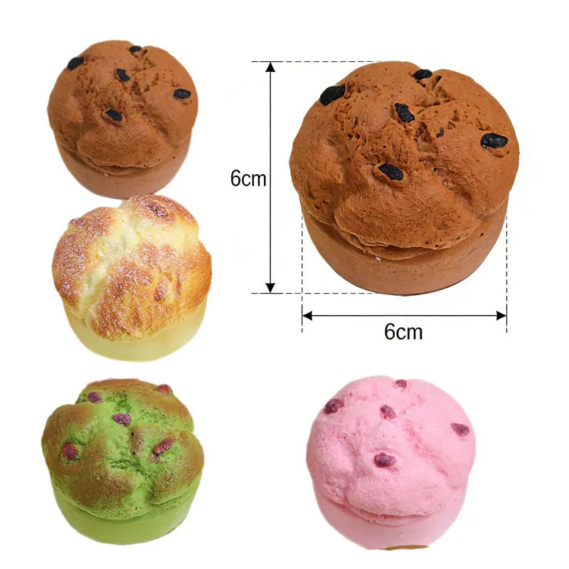 Simulation Food Model Fake Cake Artificial Bread Props Home Decor