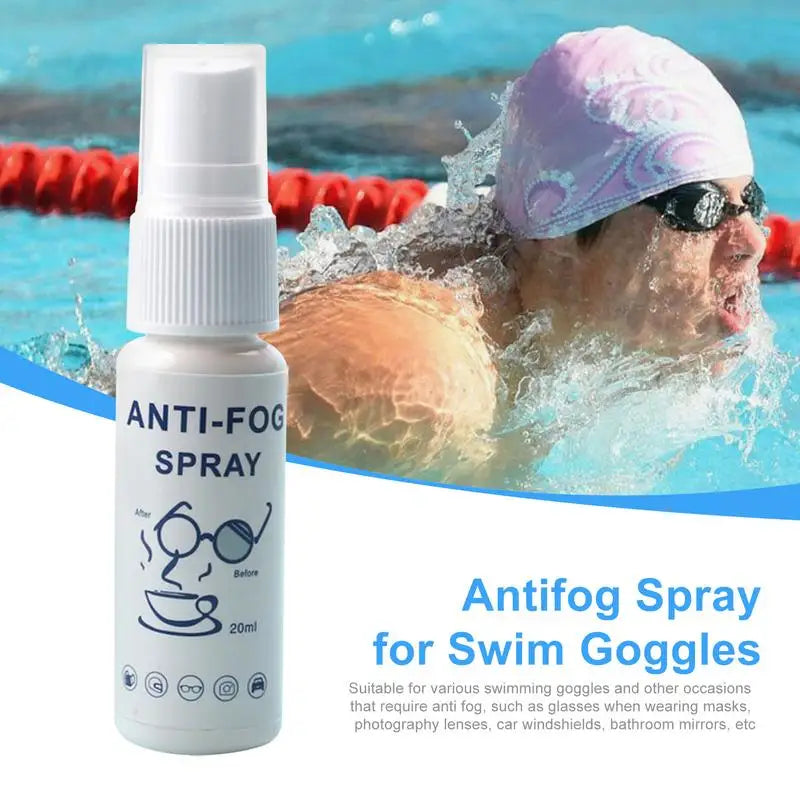 Anti-fog Spray Swim Goggles Glasses Scuba Dive Mask Lens Cleaner Long