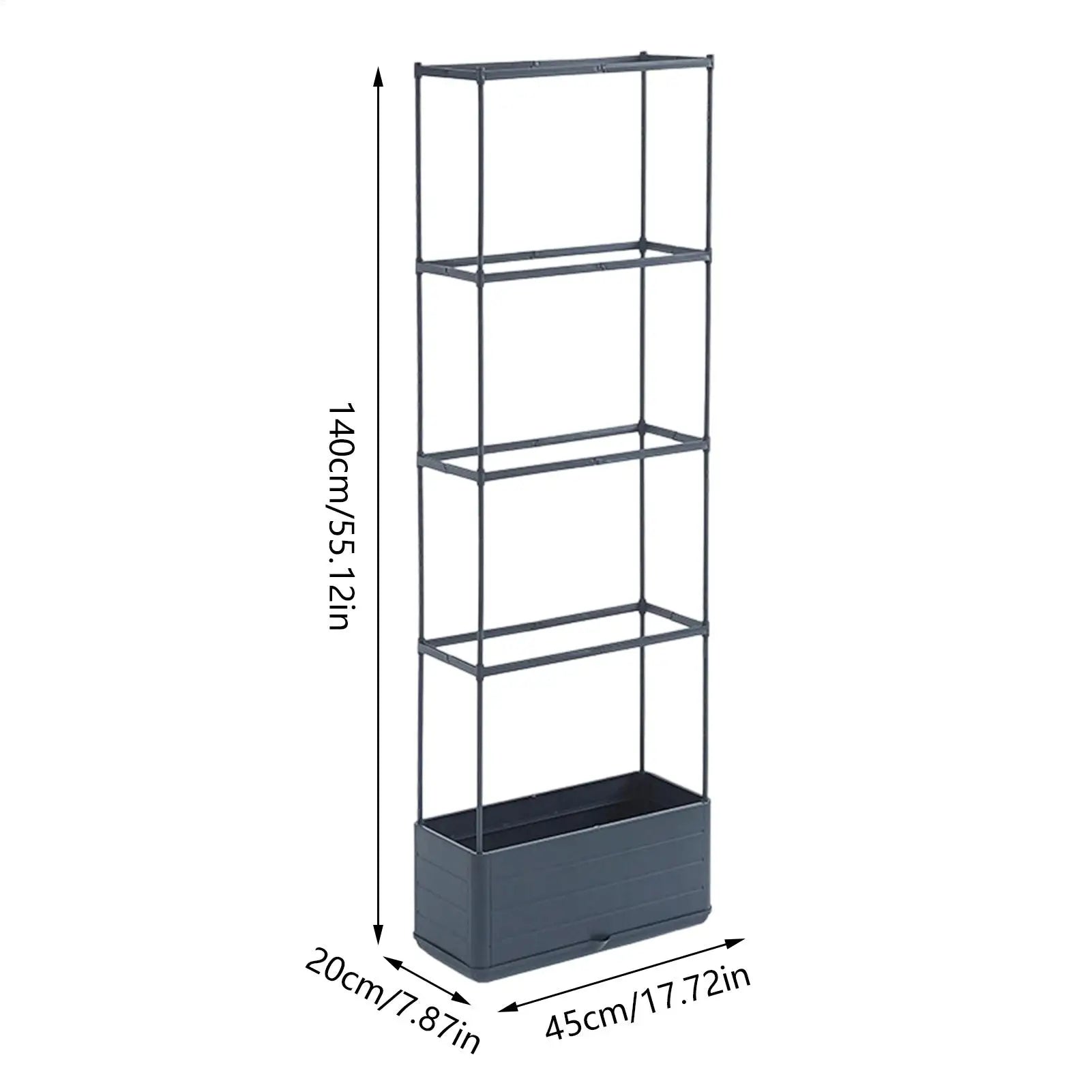 Tomato Planter Vertical Growing Container Tomato Cage with Trellis for Garden Outdoor Indoor Greenhouse Patio Balcony Terrace Zpaxo