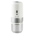 Electric Coffee Bean Grinder USB Charging Mini Coffee Bean Mill Grinder Espresso Spice Grinder for Kitchen Zpaxo 200517-white