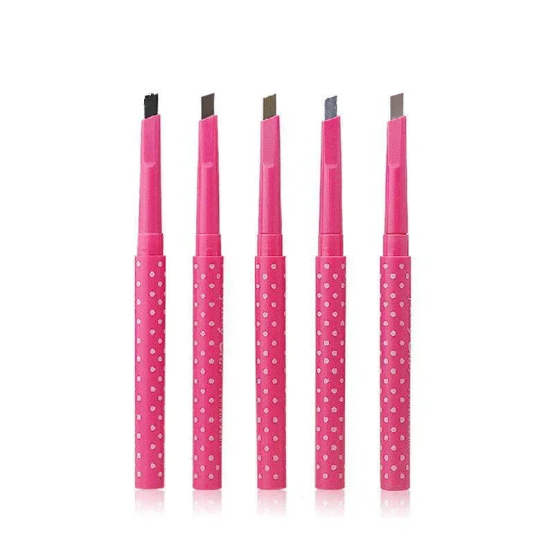 New Waterproof Eyebrow Pencil With Eye Brow Card Tool Lady Rotating Eyebrow Pencil 3Eyebrow Shaping DIY Eyebrow Pen Makeup Set Zpaxo