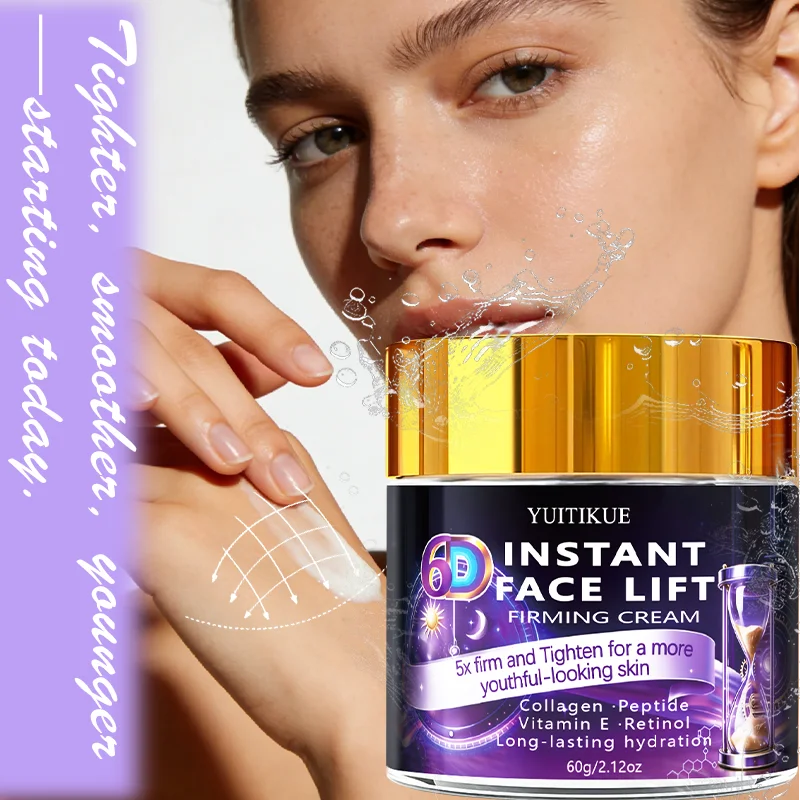 YUITIKUE 6D Instant Face Lift Firming Cream – Tighten & Smooth Face Firming Cream Zpaxo