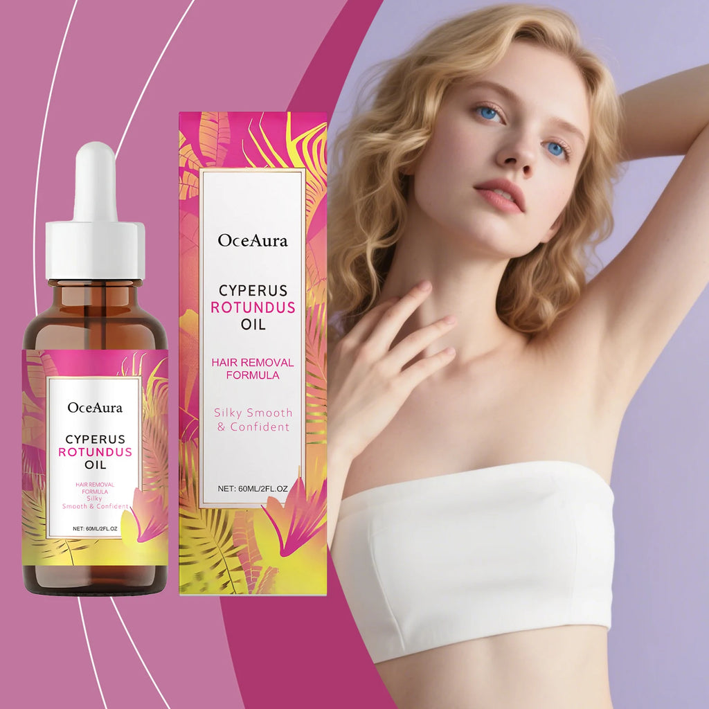 OceAura Depilatory Care Essential Oil: Gentle Skin Care, Cleansing, Depilating, Moisturizing, Daily Care Essential Oil Zpaxo