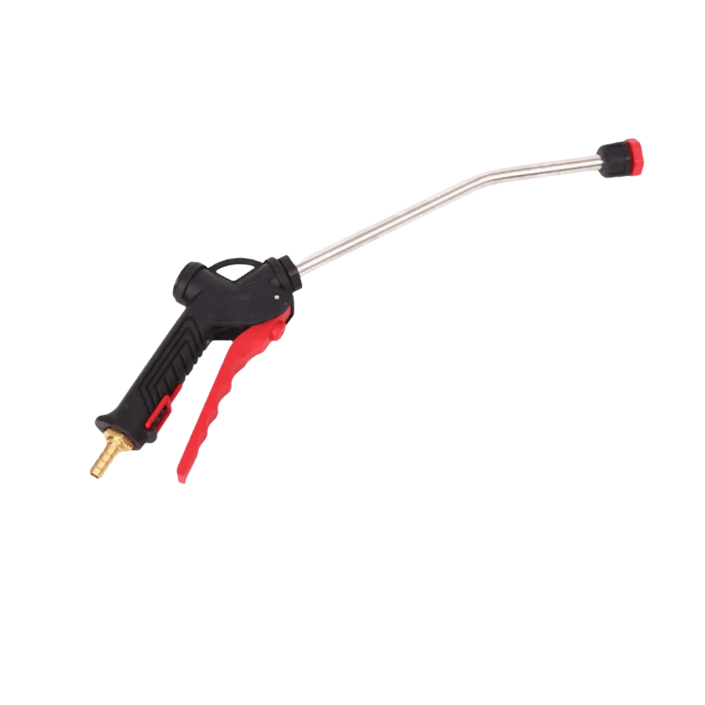 ABS Car Wash Sprayer Stainless Steel Copper Pressure Safety Lock Zpaxo Red-L