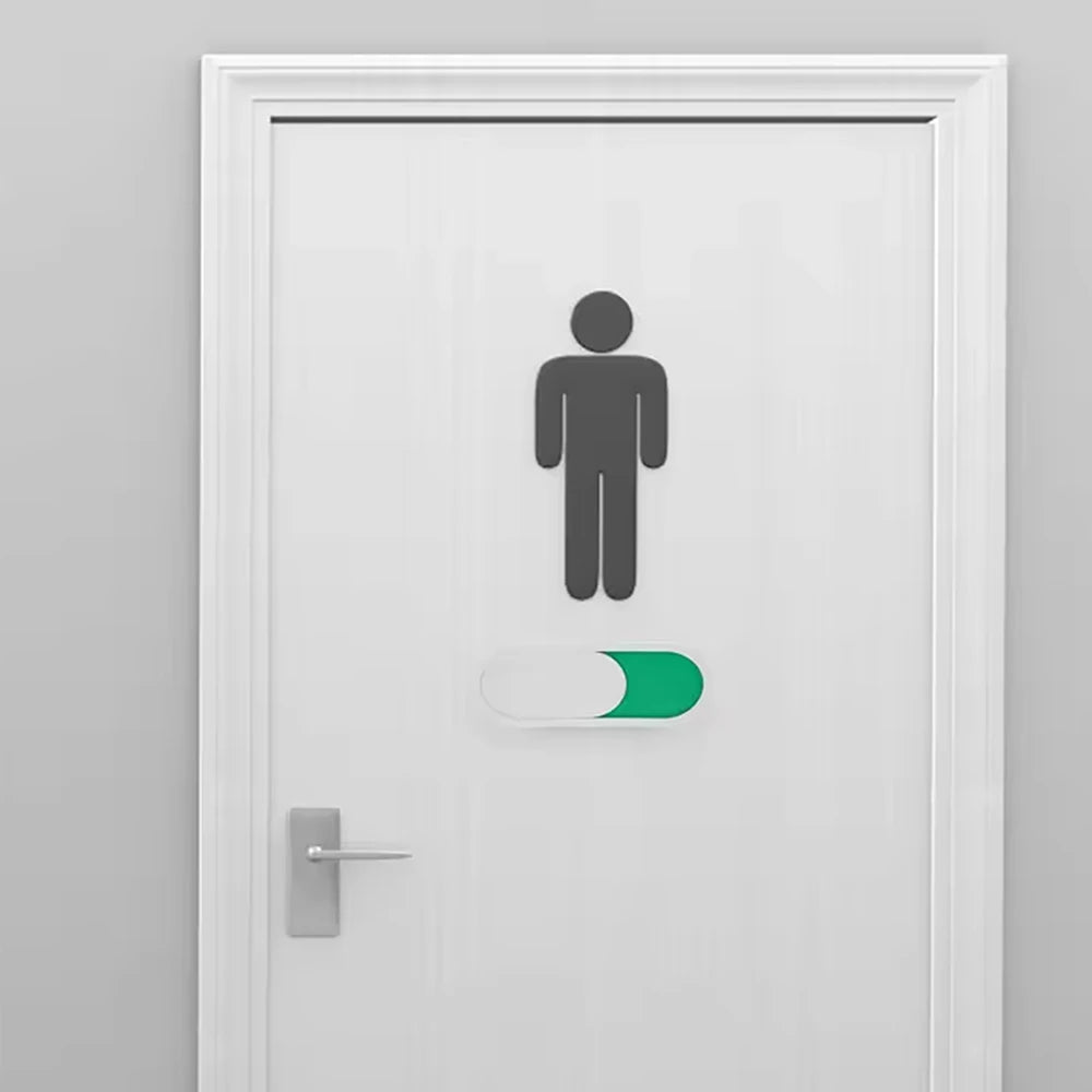 Door Privacy Sign Vacant Occupied Sign Do Not Disturb Sign Room Available or not for Home Office Restroom Conference Toilet Zpaxo